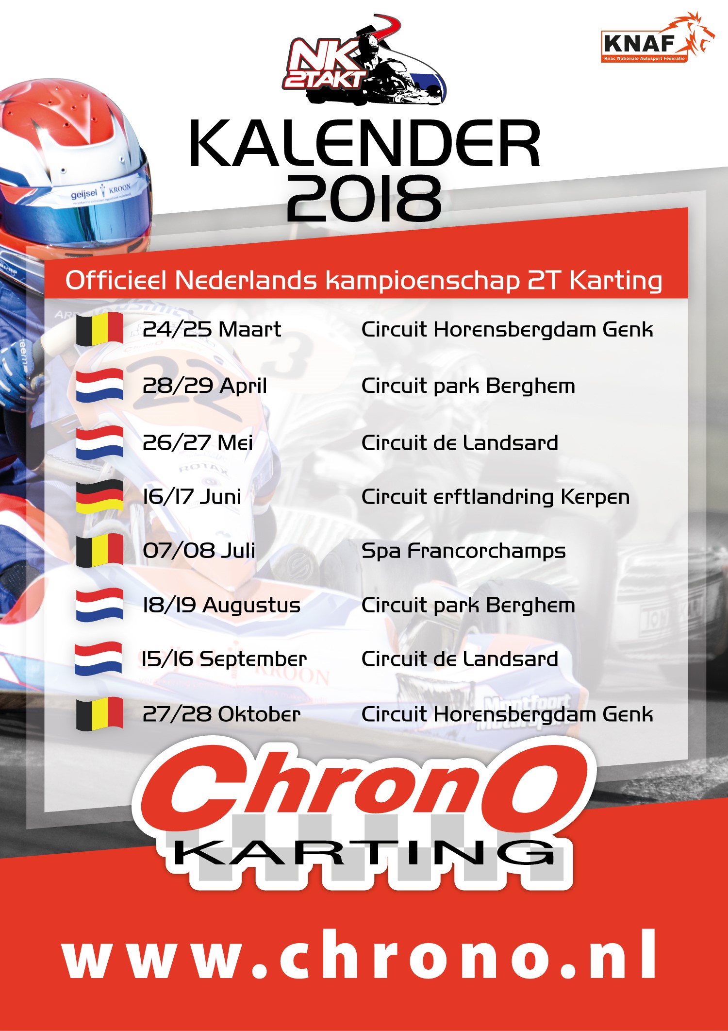 Nk 2t Kalender 2018